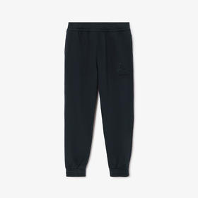 BURBERRY 巴宝莉 男士马术骑士徽标棉质休闲运动裤 蓝色 8072005 B3590