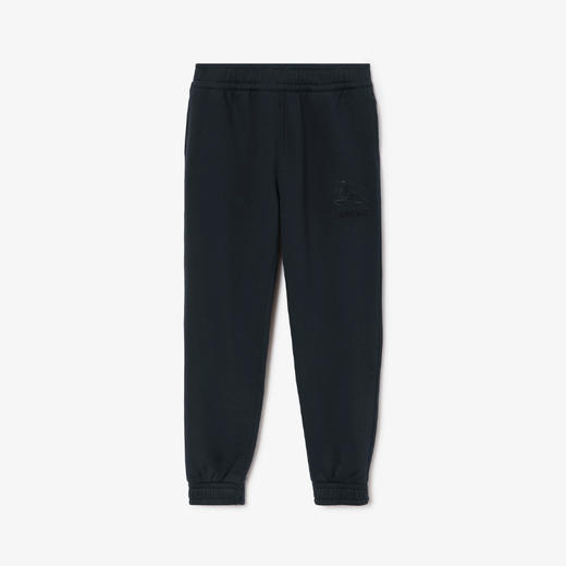 BURBERRY 巴宝莉 男士马术骑士徽标棉质休闲运动裤 蓝色 8072005 B3590 商品图0