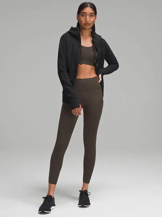 【清仓 女士5色加绒外套 秒杀】lulu scuba 连帽加绒修身外套 可以一直穿到深冬的外套 商品图12