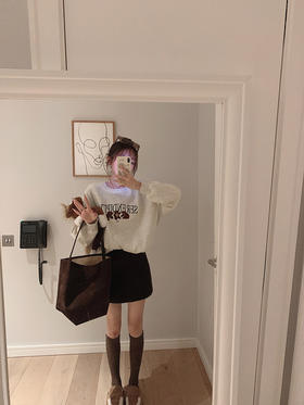 金蘑菇菇热软糖 熊熊运动裤&灯芯绒半裙