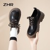 ZHR厚底英伦风小皮鞋女2023秋季新款美拉德单鞋韩系百搭女鞋 商品缩略图1