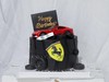 男士款 法拉利跑车 红色跑车 红黑色系 翻糖 奶油蛋糕 商品缩略图0