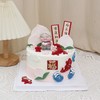 寿桃锦鲤祝寿蛋糕--可换爷爷 商品缩略图3