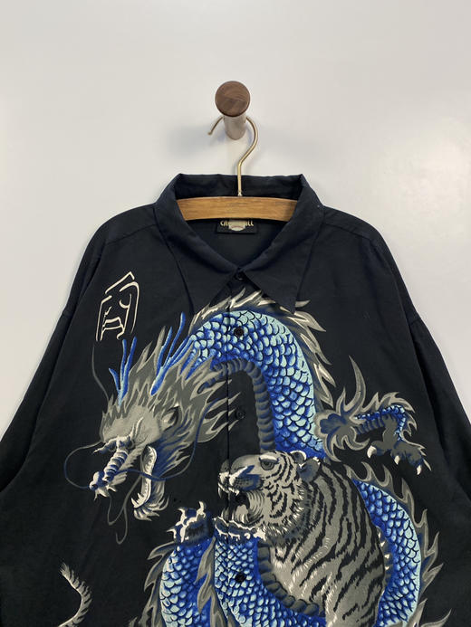 90年代 Vintage CROSSBALL 长袖衬衫 _VLS(XL) 商品图0