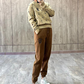 【孤品 捡漏】法斗原单无吊牌 加绒卫裤