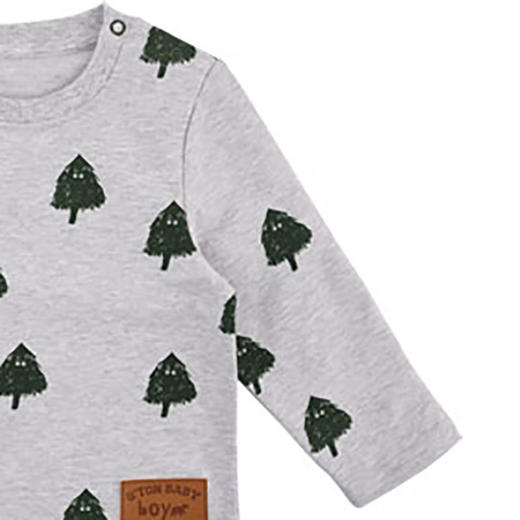 棉果果秋冬季男童小毛圈抓绒套头T恤M412140219676 商品图4