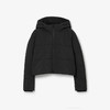 BURBERRY 巴宝莉 女士绗缝连帽棉服 黑色 8074083 A1189 商品缩略图0