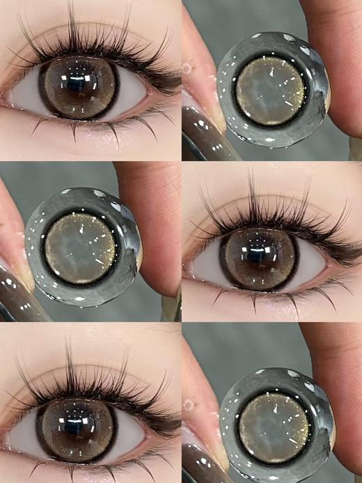 kaylens月抛 梦幻流光 金棕 14.2mm  非离子 商品图4