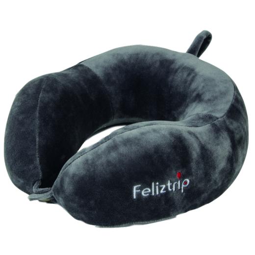 Feliztrip斐利斯 慢弹记忆棉U枕搭飞机高铁午睡神器防菌网纱可拆洗外套 TR-P210 商品图7