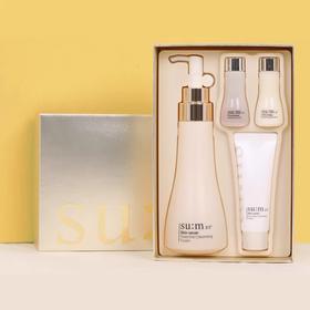 韩国SU:M 37呼吸 洗面奶套盒（洗面奶250ML+水乳小样各20ML+洗面奶小样40ML）