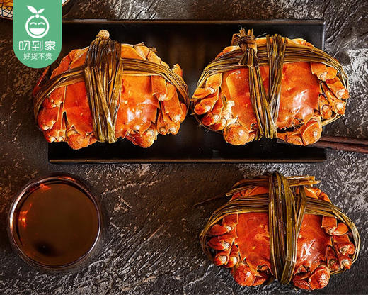 【叼蟹】江苏大闸蟹礼盒（公母各3只共6只，公蟹200g±10g，母蟹175g±10g） 商品图5