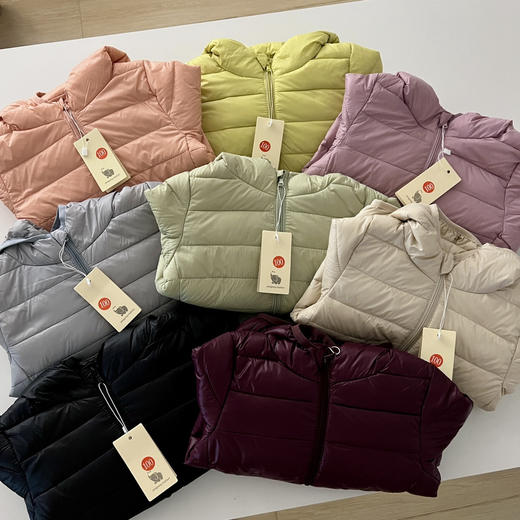 【百搭效果~超显白~】🌈胖胖象秋冬新款轻薄羽绒服全面升级M30 商品图1