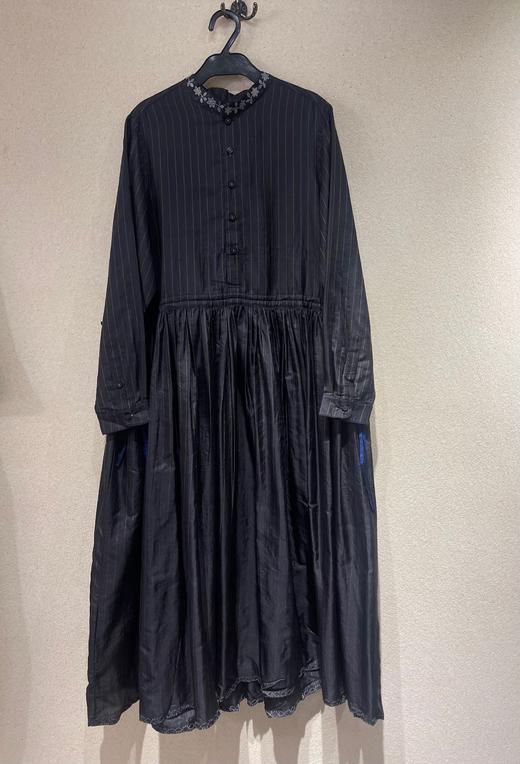 MAKU textiles｜真丝花边领长裙连衣裙 商品图14