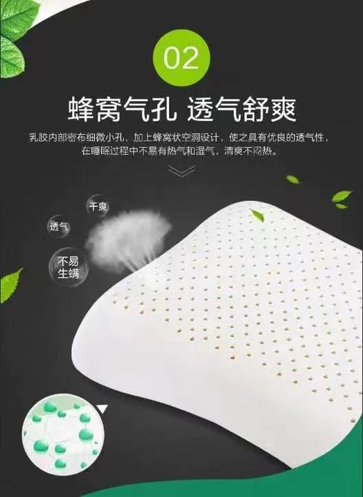 【富安娜】B座7F | 泰国清享乳胶枕 商品图5