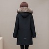 ALBB-新款派克服女中长款皮毛一体可拆卸仿狐狸毛内胆水貂毛皮修身外套 商品缩略图3