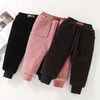 【潮款时尚休闲长裤！显瘦又舒适】儿童休闲裤秋冬一体绒裤子，冬季百搭加厚棉裤，舒适面料 挺括有型 百搭加厚棉裤lm 商品缩略图2
