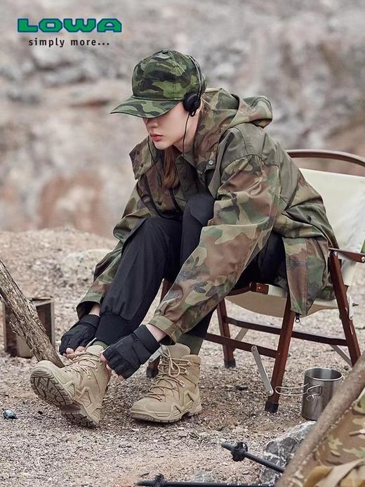 LOWA 登山鞋男女款ZEPHYR MK2作战靴防水透气防滑GTX户外中帮徒步鞋 商品图2