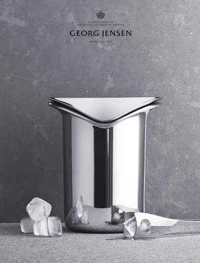 Georg Jensen乔治杰生不锈钢冰桶香槟桶红酒具冰镇啤酒冰块夹家用