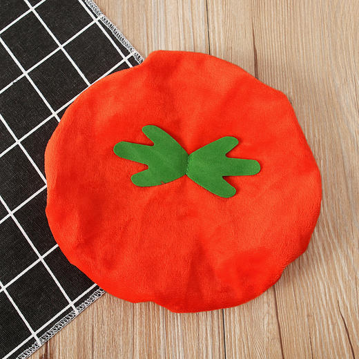 【万圣节南瓜两件装！独特又温暖】男女童儿童秋冬款，无袖万圣节南瓜上衣+南瓜帽子两件套装，时尚感和个性特点 设计精美 ，是孩子们秋冬季节的理想选择lm 商品图3