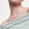 MELISSA＆ROSELLA珍爱时光蓝色锆石珍珠项链高级感宴会choker 商品缩略图2