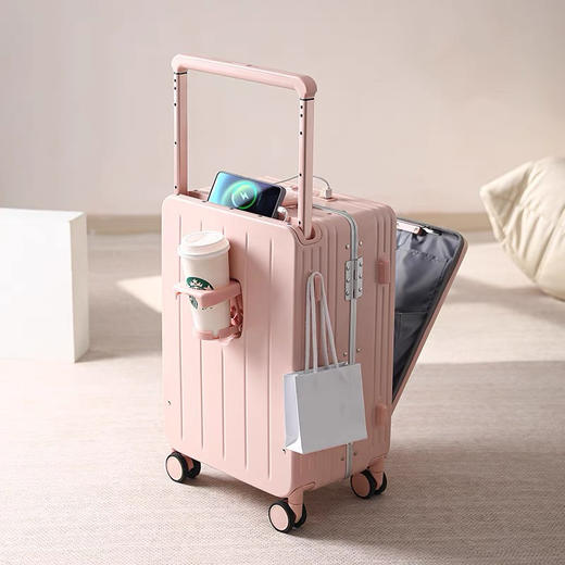 ECTOR HARDEN高端奢侈品牌行李箱男女新款宽拉杆多功能商务登机箱 商品图1