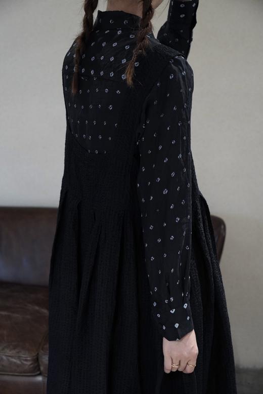 MAKU textiles｜真丝扎染图案修身衬衫 商品图2