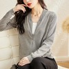 针织衫开衫女春秋季2023新款洋气外套时尚小香风法式别致上衣 商品缩略图1