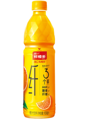 【饮料】统一鲜橙多450ml【BN】