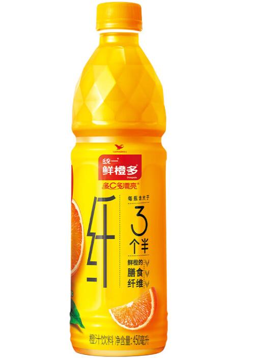 【饮料】统一鲜橙多450ml【BN】 商品图0