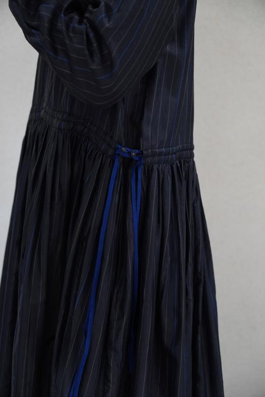 MAKU textiles｜真丝花边领长裙连衣裙 商品图5