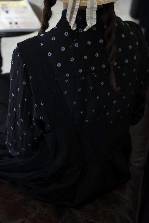 MAKU textiles｜真丝扎染图案修身衬衫 商品图7