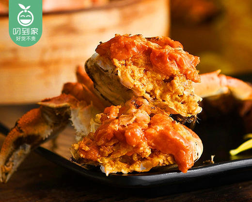 【叼蟹】江苏大闸蟹礼盒（公母各3只共6只，公蟹200g±10g，母蟹175g±10g） 商品图2