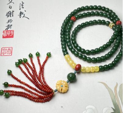 32956-和田玉项链 商品图0