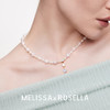 MELISSA＆ROSELLA珍爱时光蓝色锆石珍珠项链高级感宴会choker 商品缩略图4