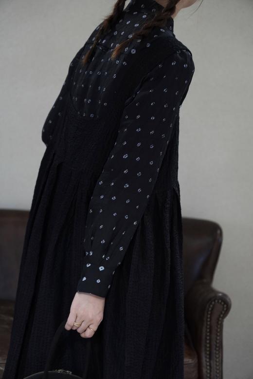 MAKU textiles｜真丝扎染图案修身衬衫 商品图4