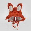 【荷叶边公主帽】婴儿帽子秋冬可爱兔耳朵针织帽宝宝加绒护耳帽婴幼儿毛线帽 商品缩略图10