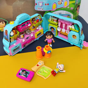 🌈省269元📣双11官方清仓✈️爱探险的朵拉正版授权🎉电动收纳厨房车玩具🍴电商368💰福利99秒 比平时买直接省下200多块钱！🌟超级原装大礼盒，错过后悔一万年，让孩子体验厨房的快乐~