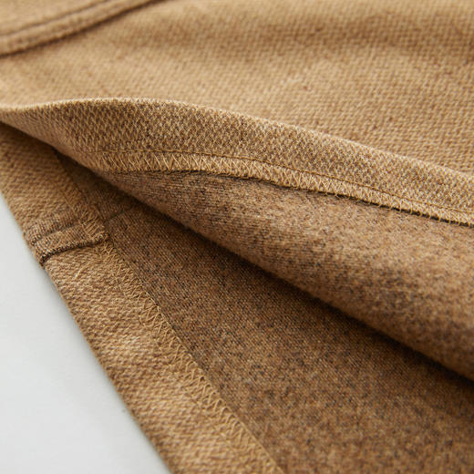 谜底A字型半身裙2023冬季新品文艺风高腰百搭单排扣长裙234MB1568 商品图3