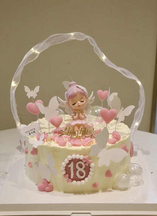 仙女蝴蝶蛋糕 商品图0