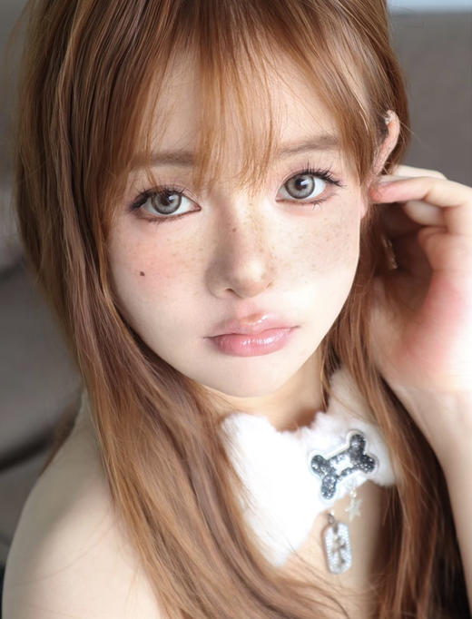 【大直径】PUFF GIRL-甜野山丘 -14.5mm【年抛 度数0-800度 含525/575】 商品图4