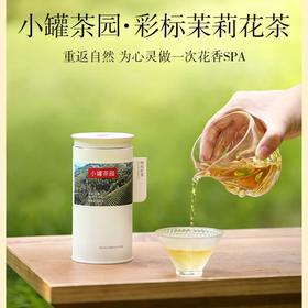 小罐茶园彩标系列茉莉花茶/135克