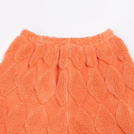 都市丽人生活家居女士睡衣长毛绒提花法兰绒厚款长袖长裤类家居服套装LH31K3 商品图8