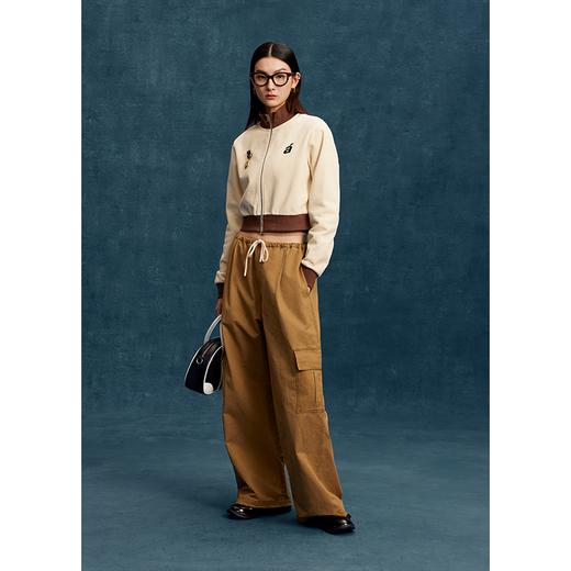 GOODBAI抽绳直筒工装裤 商品图0