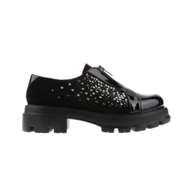 sheme真皮女鞋进口漆皮加水晶烫钻时尚个性可定制升级版