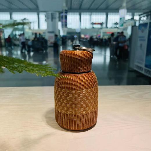 280ml 陶瓷内涂竹丝精编全包手雷杯大号（包盖包底）系列 商品图0