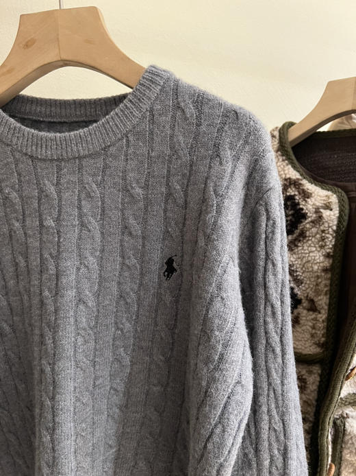 拉夫灰色毛衣认准实拍 商品图4