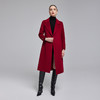 NH908斯尔丽2023秋冬新款修身显瘦显高时尚手工腰带气质大衣 商品缩略图3