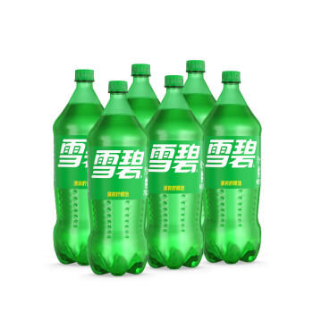 可口可乐（Coca-Cola）雪碧 Sprite 柠檬味 汽水 碳酸饮料 2L*6瓶 商品图2