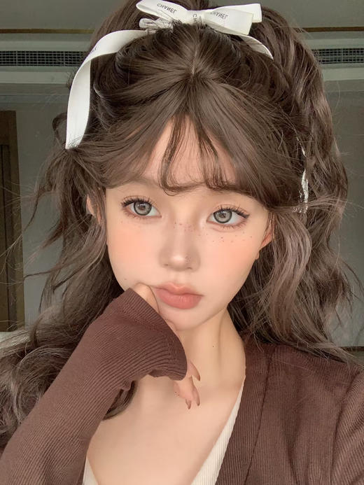 【大直径】PUFF GIRL-甜野山丘 -14.5mm【年抛 度数0-800度 含525/575】 商品图1