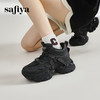 Safiya/索菲娅2023秋冬潮酷增高力MAX加绒松糕厚底机车运动鞋 SF34112403 商品缩略图3